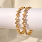 Gold Plated Bangles - Image 2