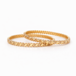 Crystal Gold Bangles