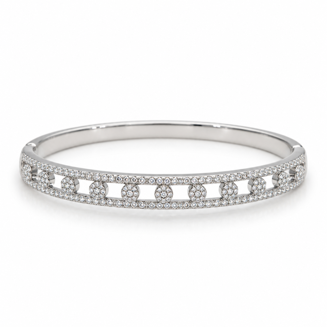 pavé diamond openwork bangle bracelet aahb018 (4)