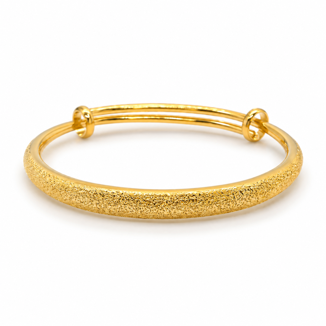 sparkling gold bangle bracelet (2)
